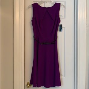 Women’s purple a line dress